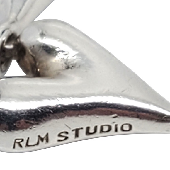 RLM Studio Sterling Silver Heart Link Bracelet #21030 - Picture 7 of 11